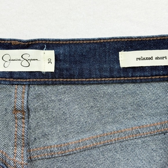 Jessica Simpson Womens Stretch Lived-In Vintage Relaxed Denim Shorts Size 30 NWT - Picture 5 of 12